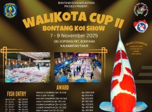 Walikota Cup II Bontang Koi Show